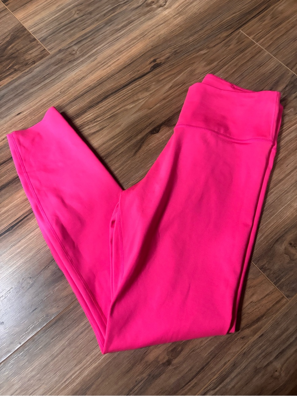 Nike Girls' Neon Pink Athletic Leggings